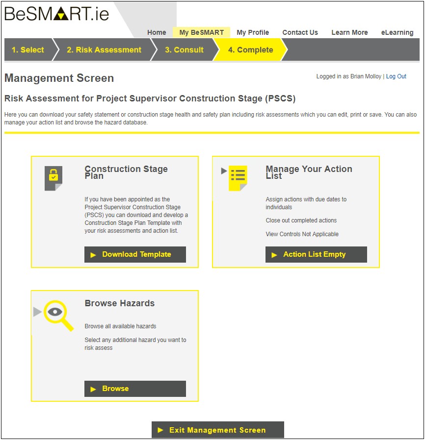 Fatigue Management Plan Template For Construction