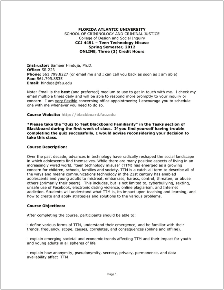 Fau Letter Of Recommendation Letter Template