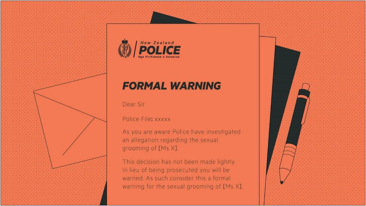 Final Written Warning Letter Template Nz