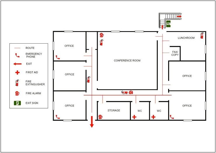 Fire Safety Plan Template For Restaurant