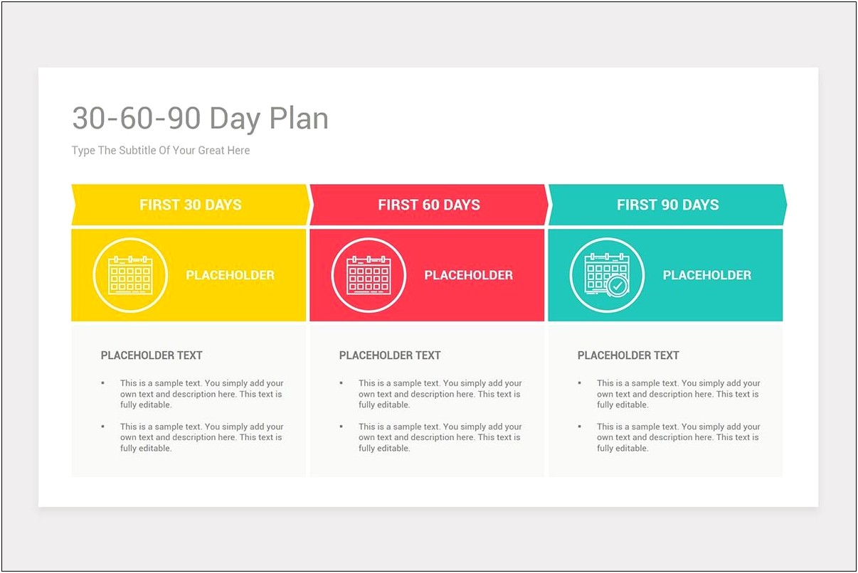 First 90 Days Learning Plan Template