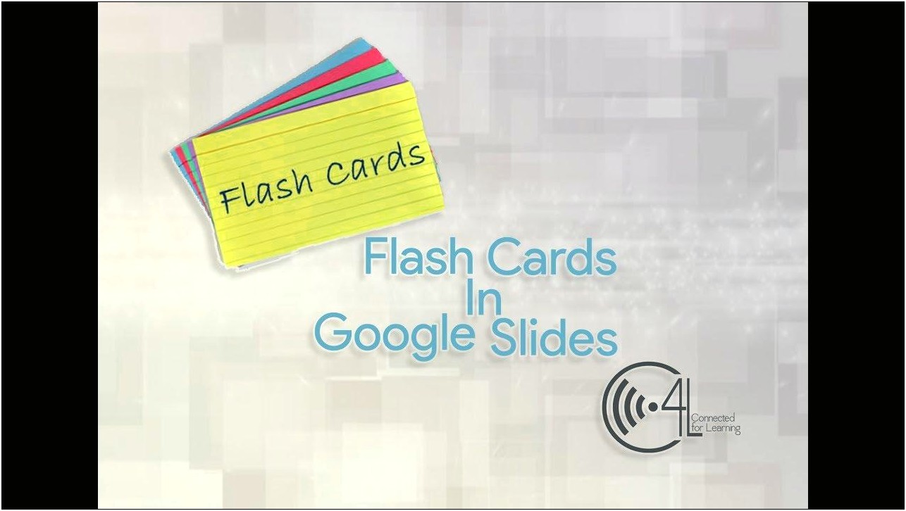 Flash Card Template For Google Docs