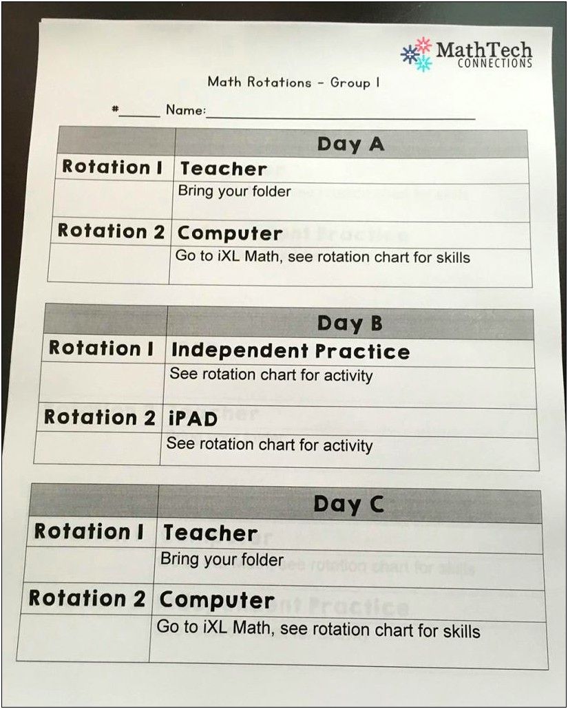 Florida High School Lesson Plan Template