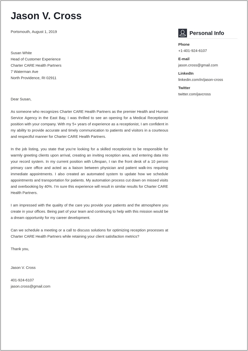 Form Letter Template To Add Many Addresses