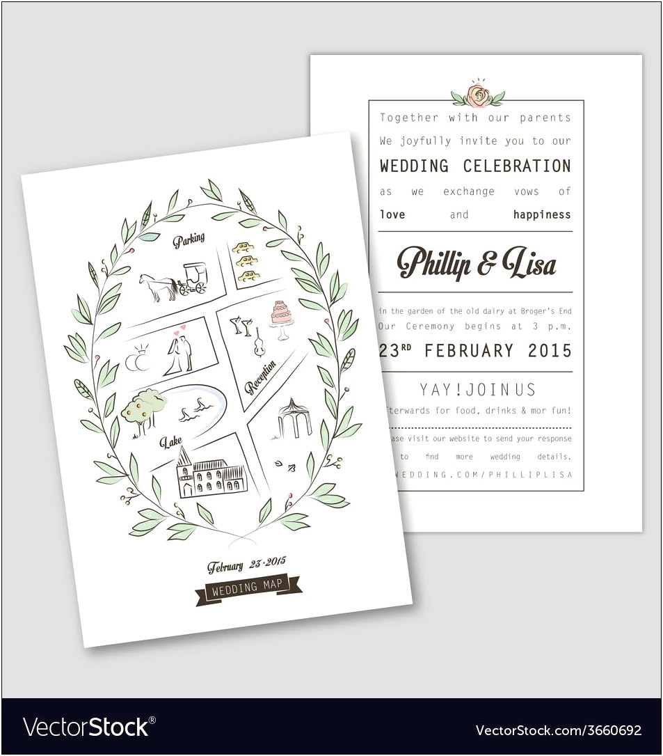 Free Driving Directions For Wedding Invitations