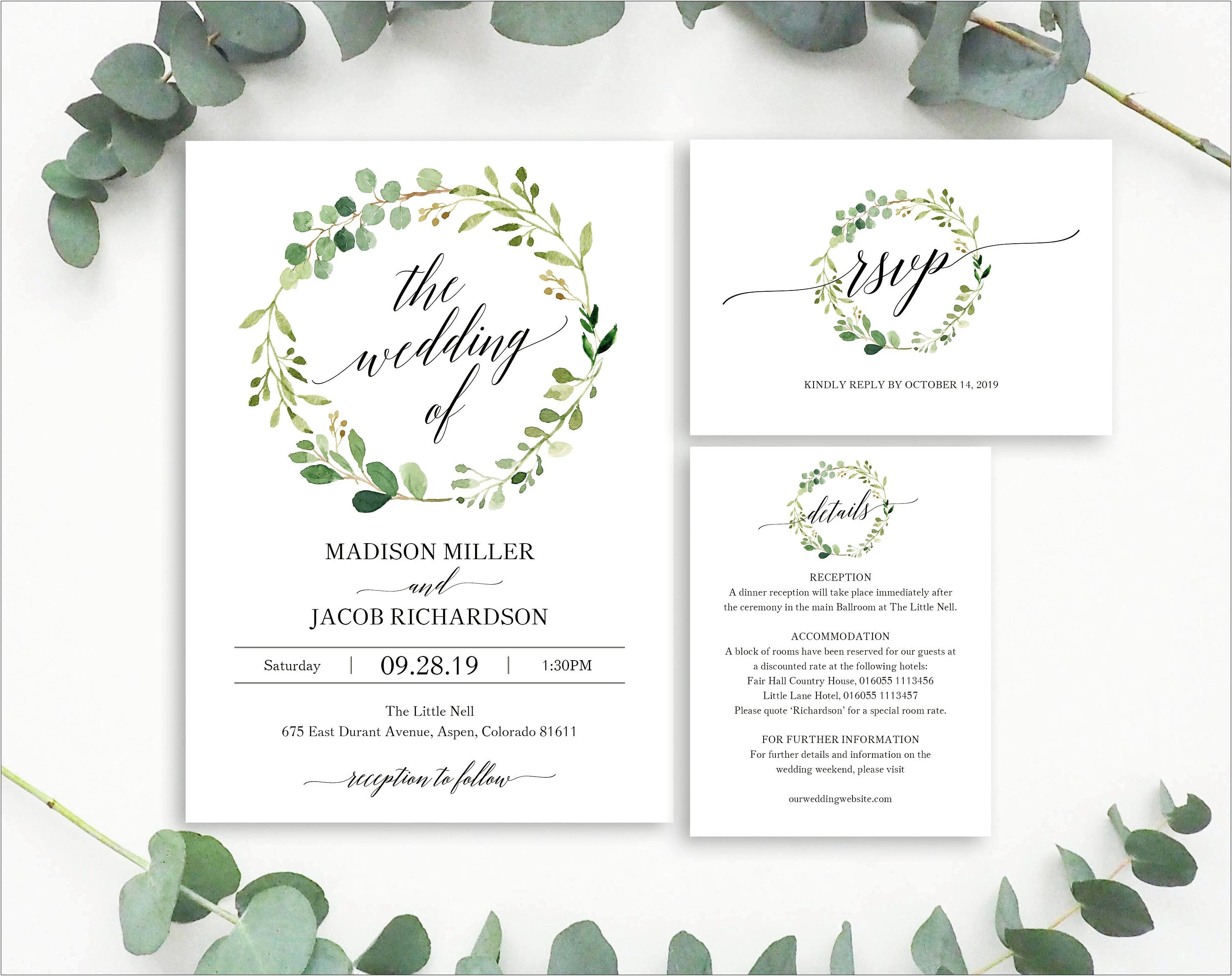 Free Printable Post Wedding Reception Invitations