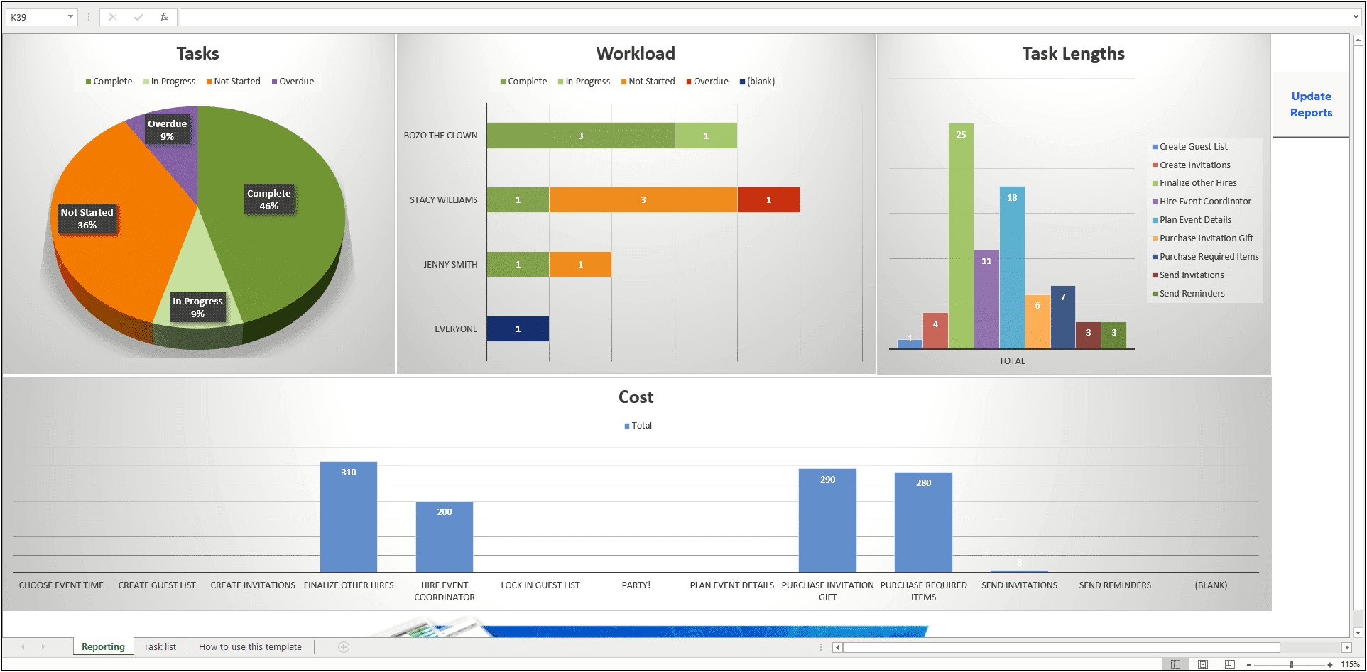 Free Project Plan Template Excel 2019