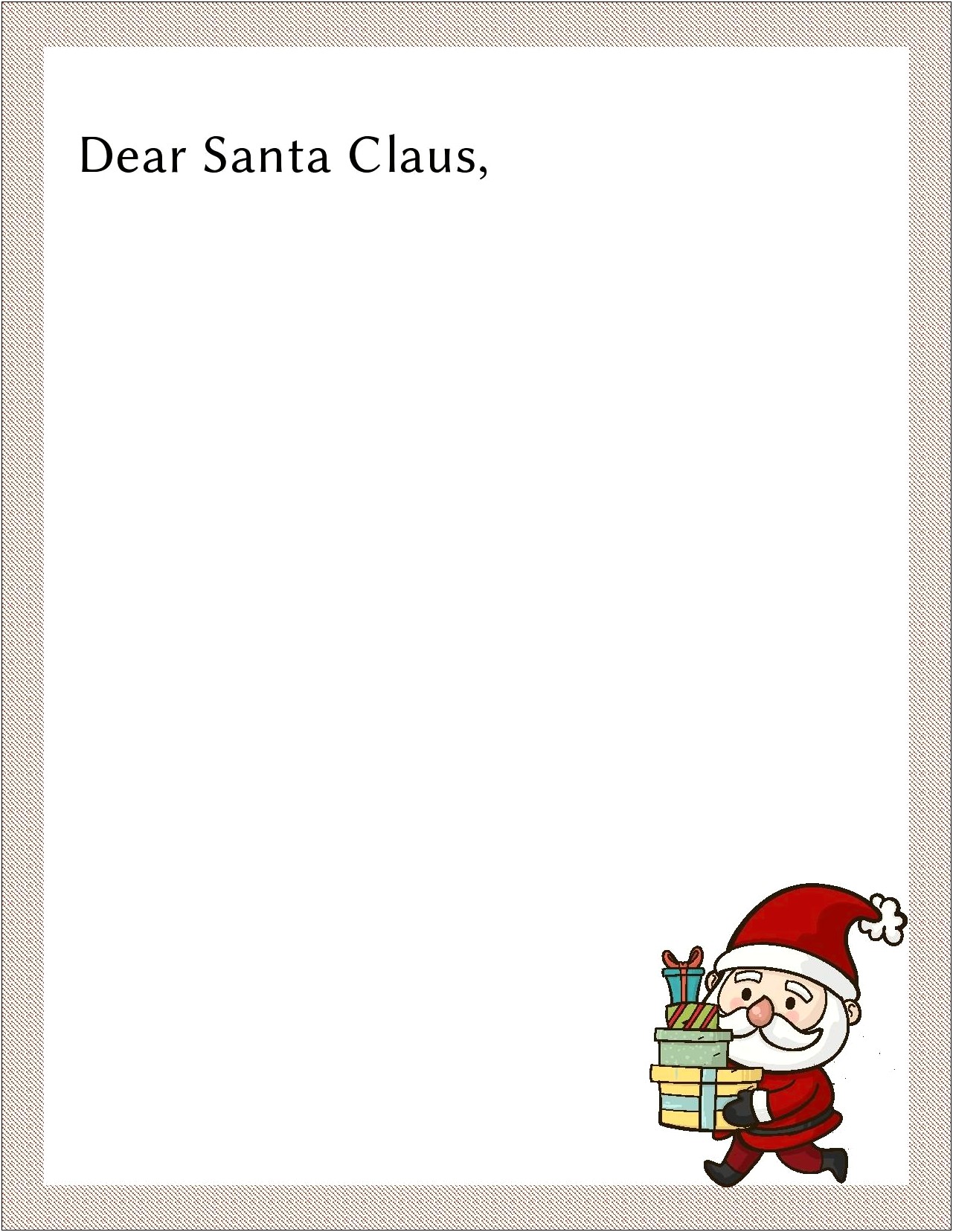 Free Round Christmas Templates For Word