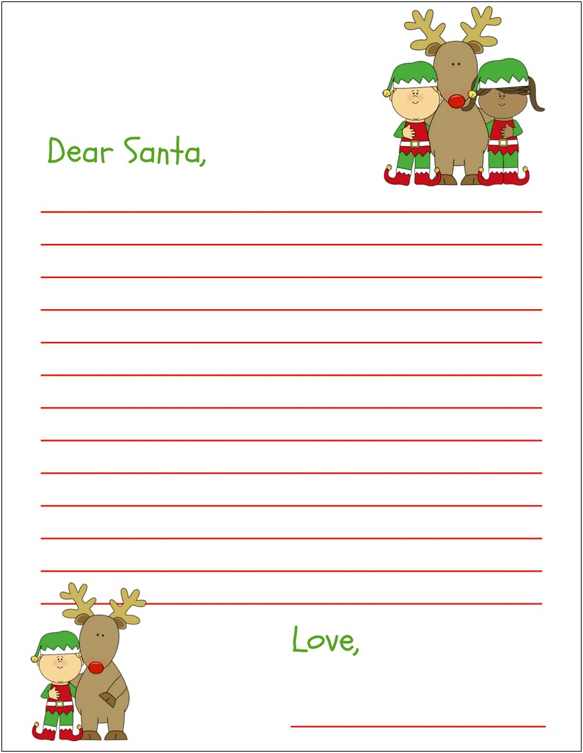 Free Saint Nicholas Printable Letter Templates