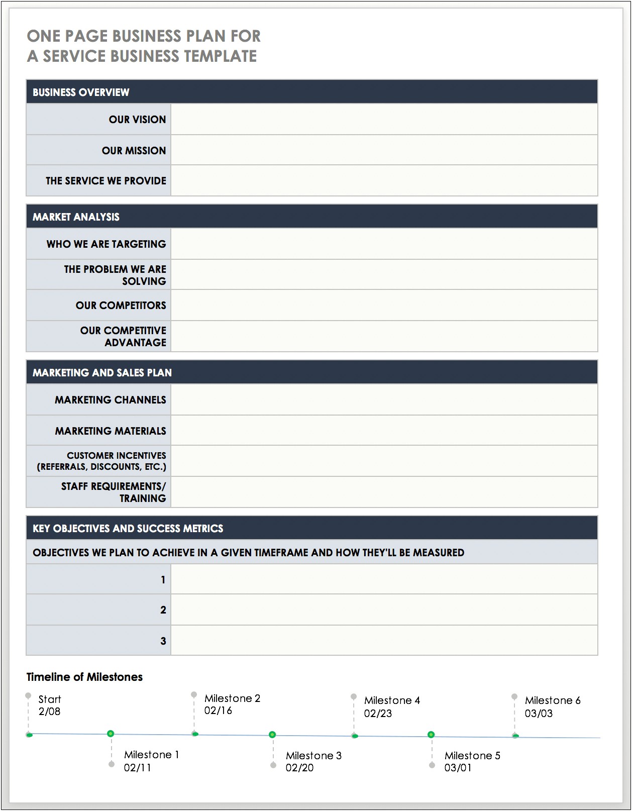 Free Sales Account Management Plan Template