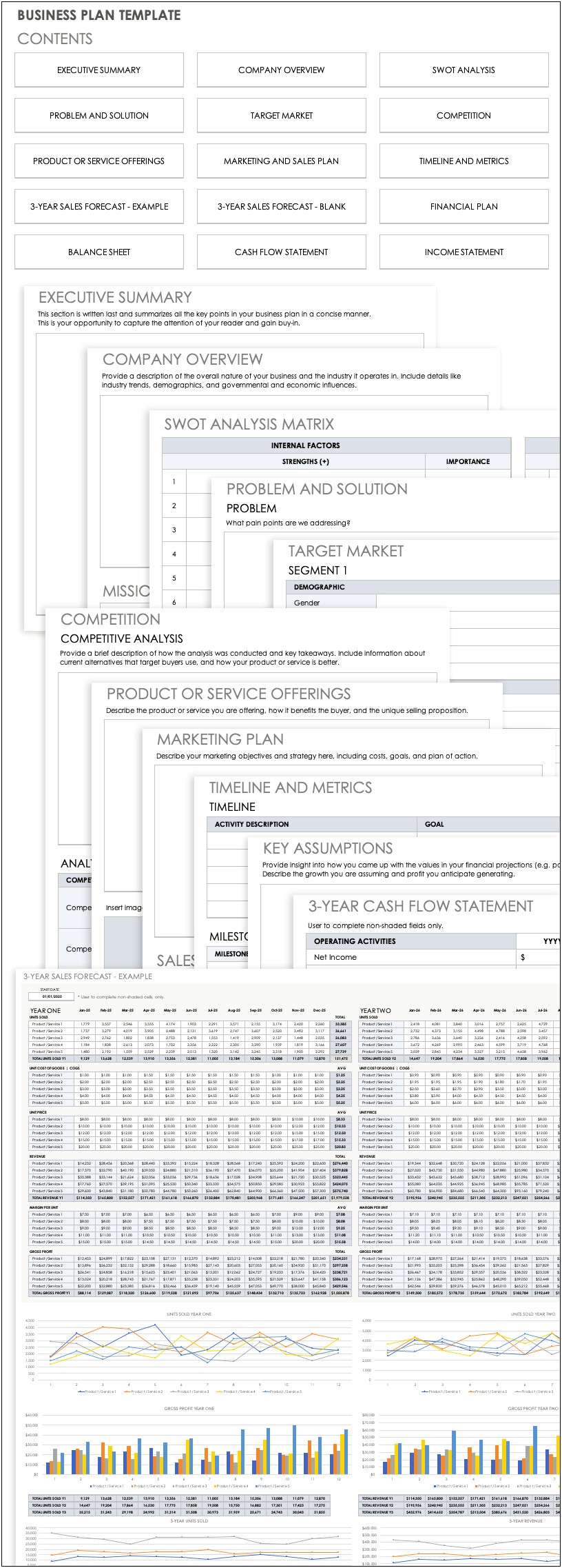 Free Sample Template For Business Plan