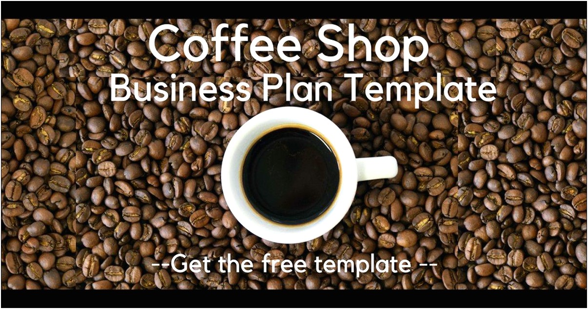 Free Template Coffee Stand Business Plan