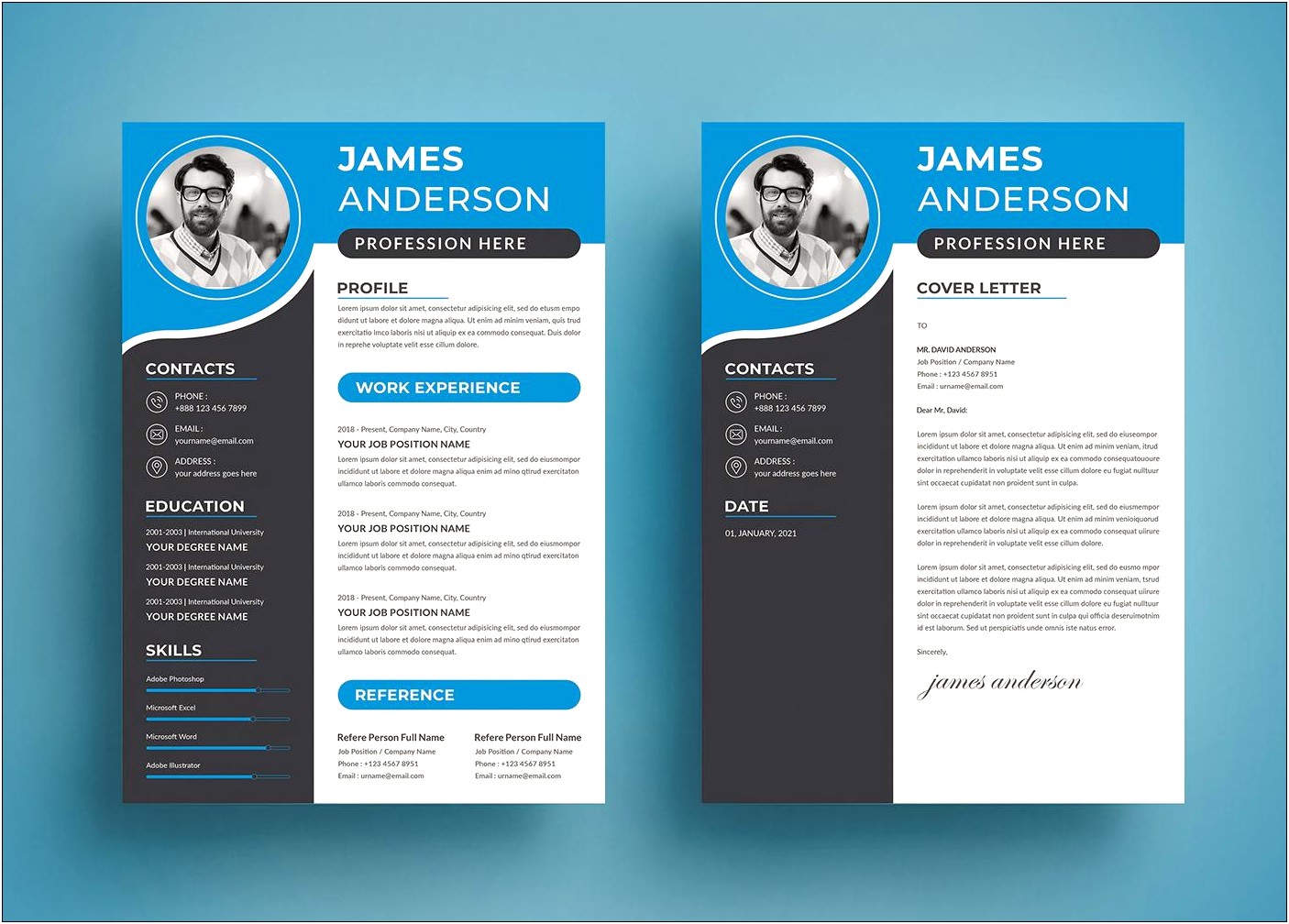 Free Template For Cv Cover Letter