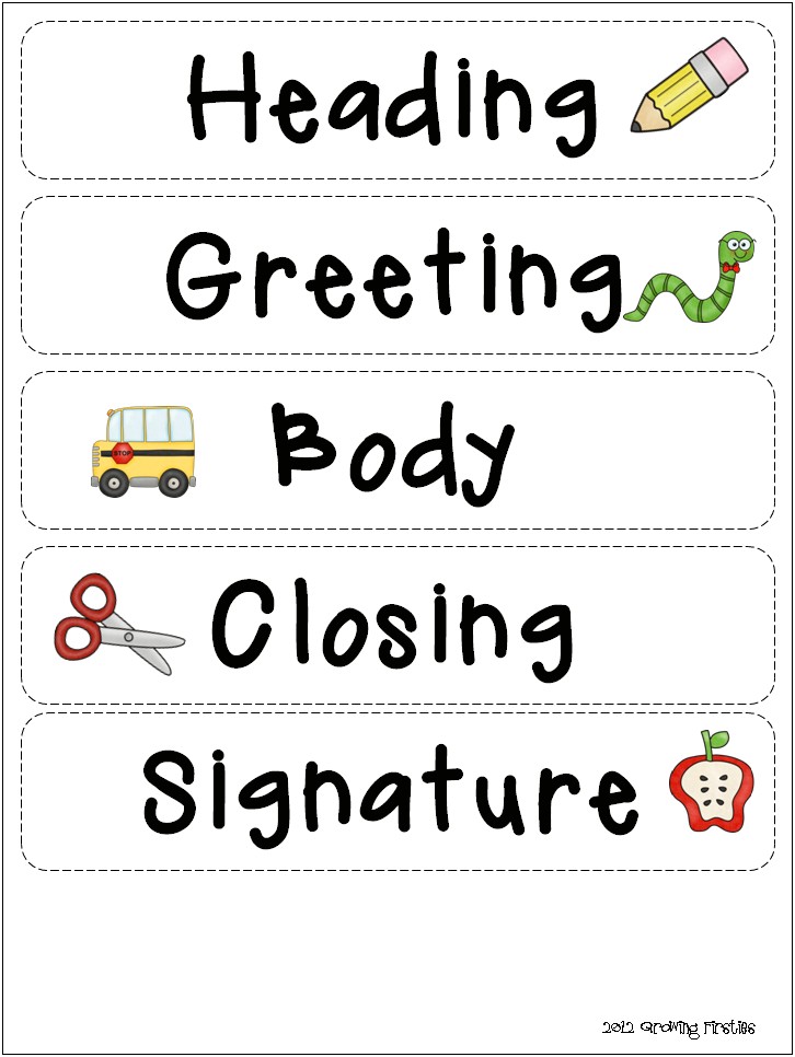 Free Template Printable Writing Friendly Letter