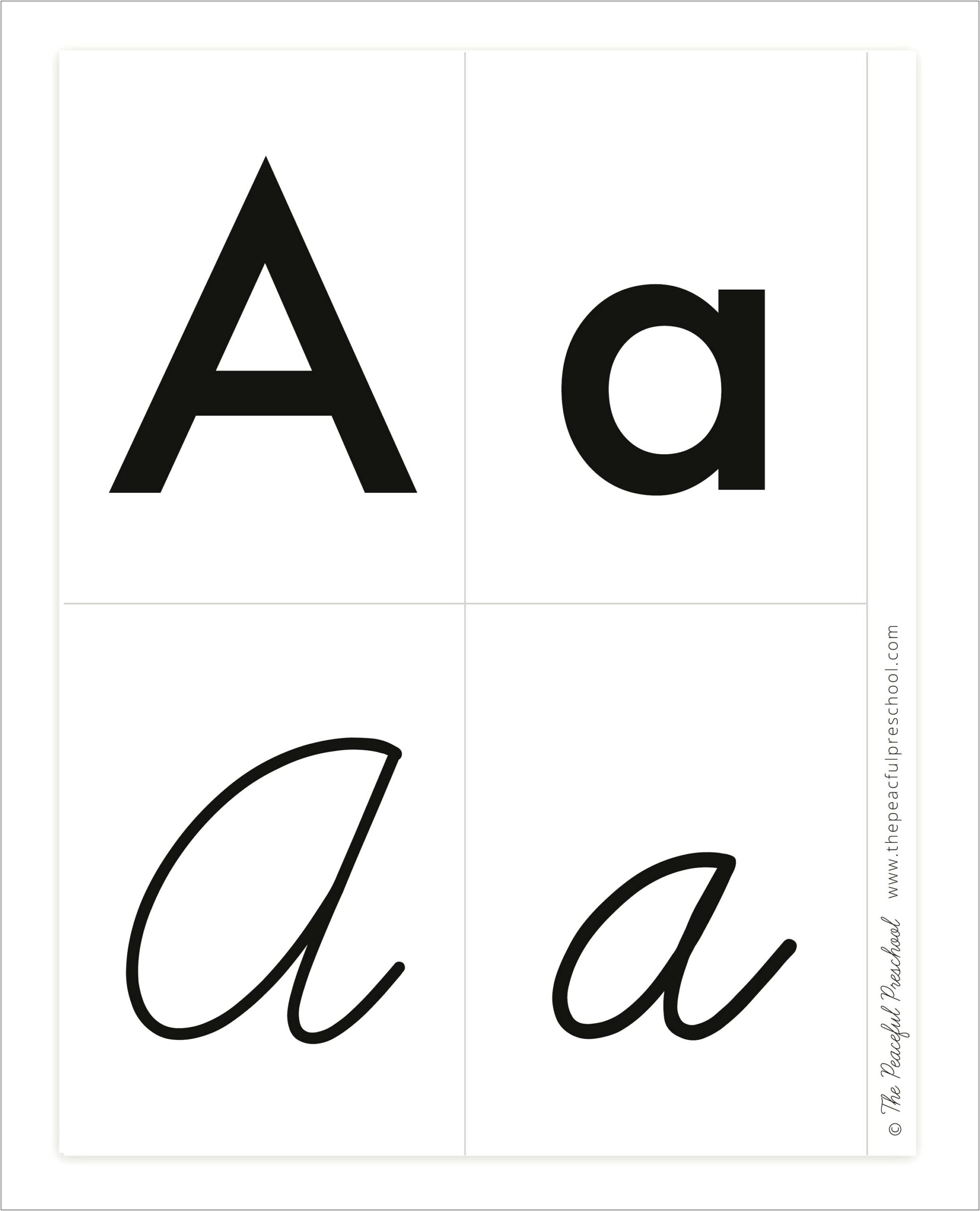 Free Weekly Letter Templates For Preschool