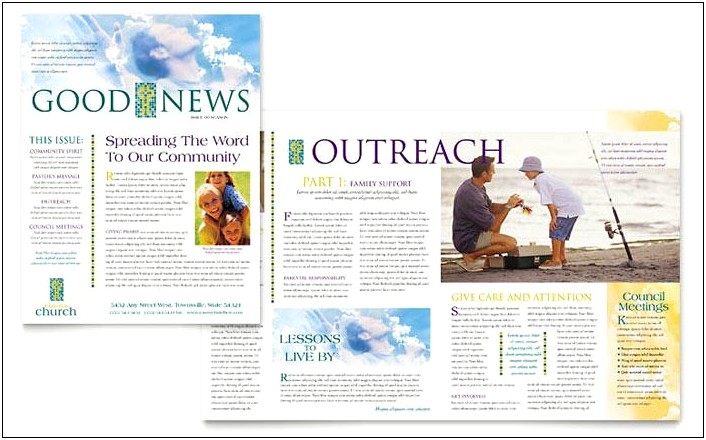 Free Youth Group News Letter Template