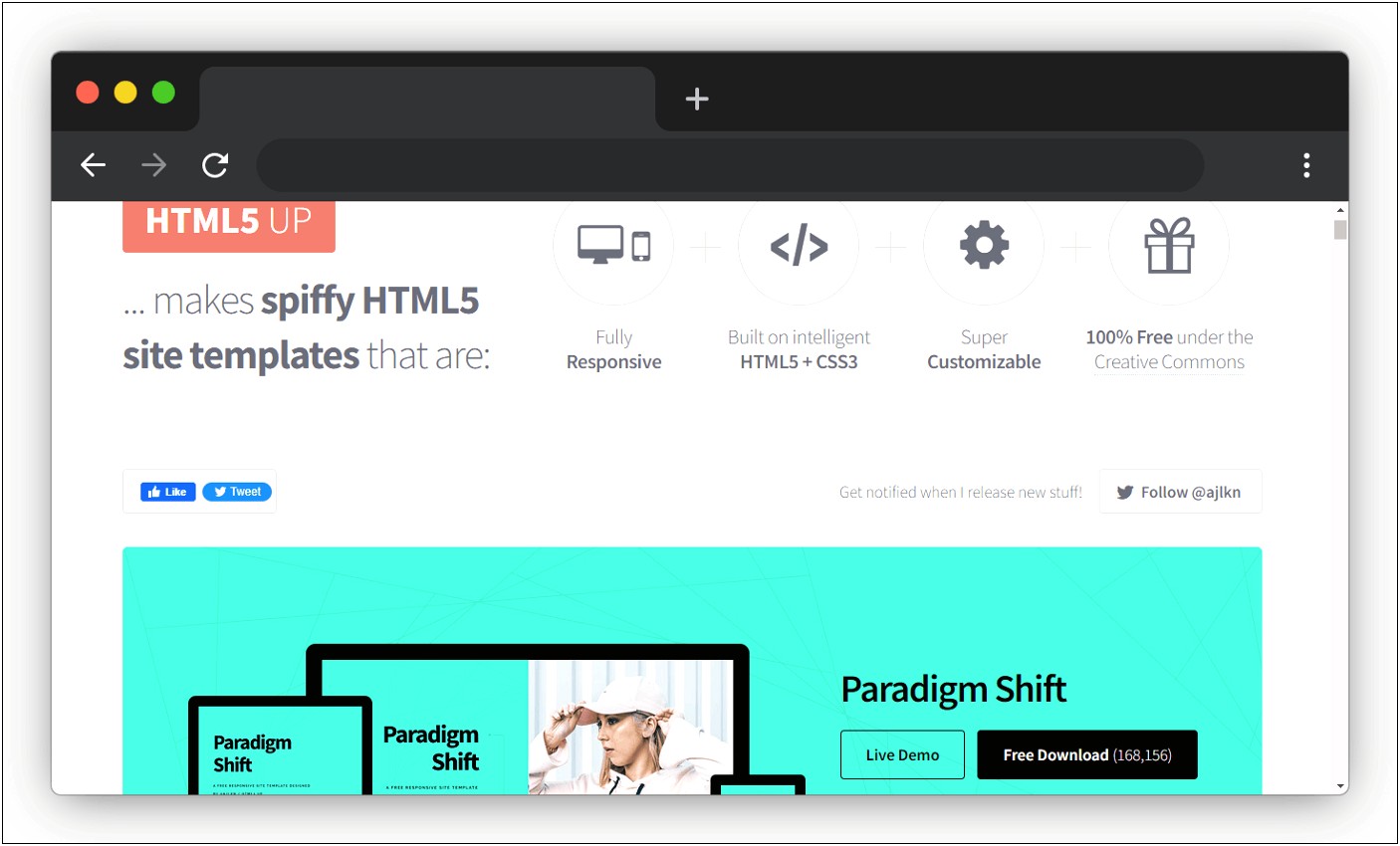 Fully Responsive Web Templates Free Download