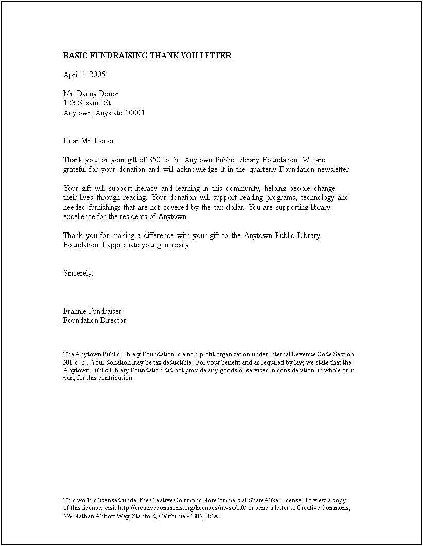 Fundraising Letter Template For A Trip