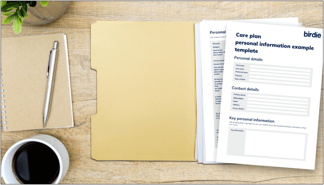 Goals Of Care Plan For Palliative Care Template