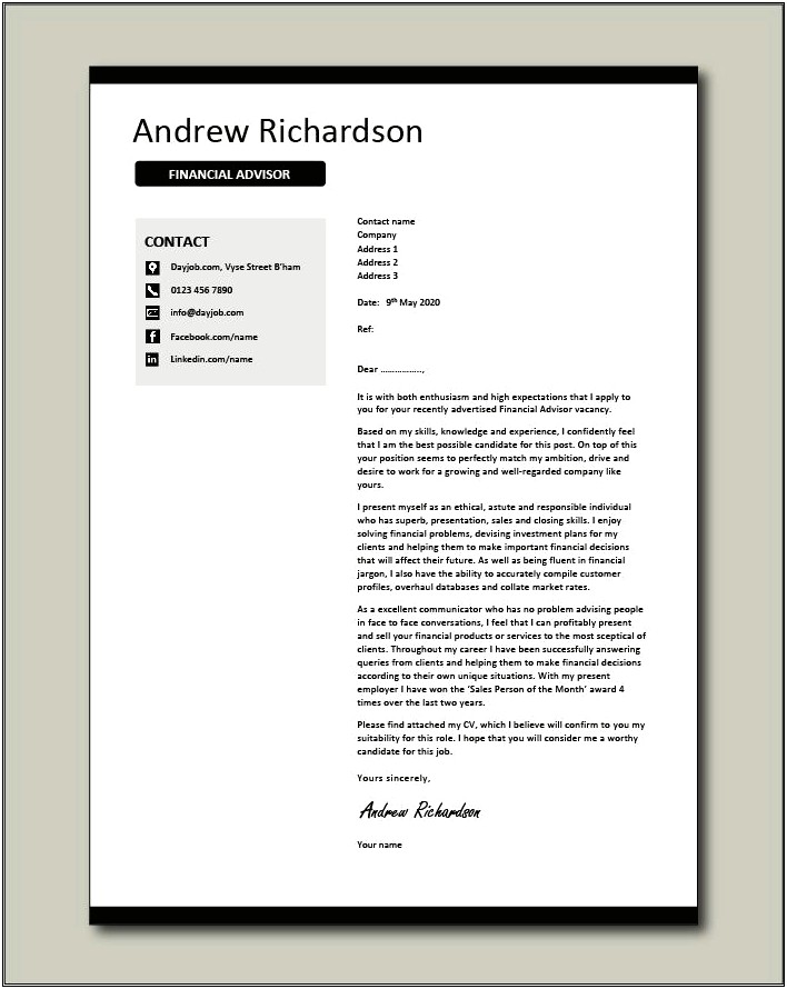 Google Docs Cover Letter Templates For Sale