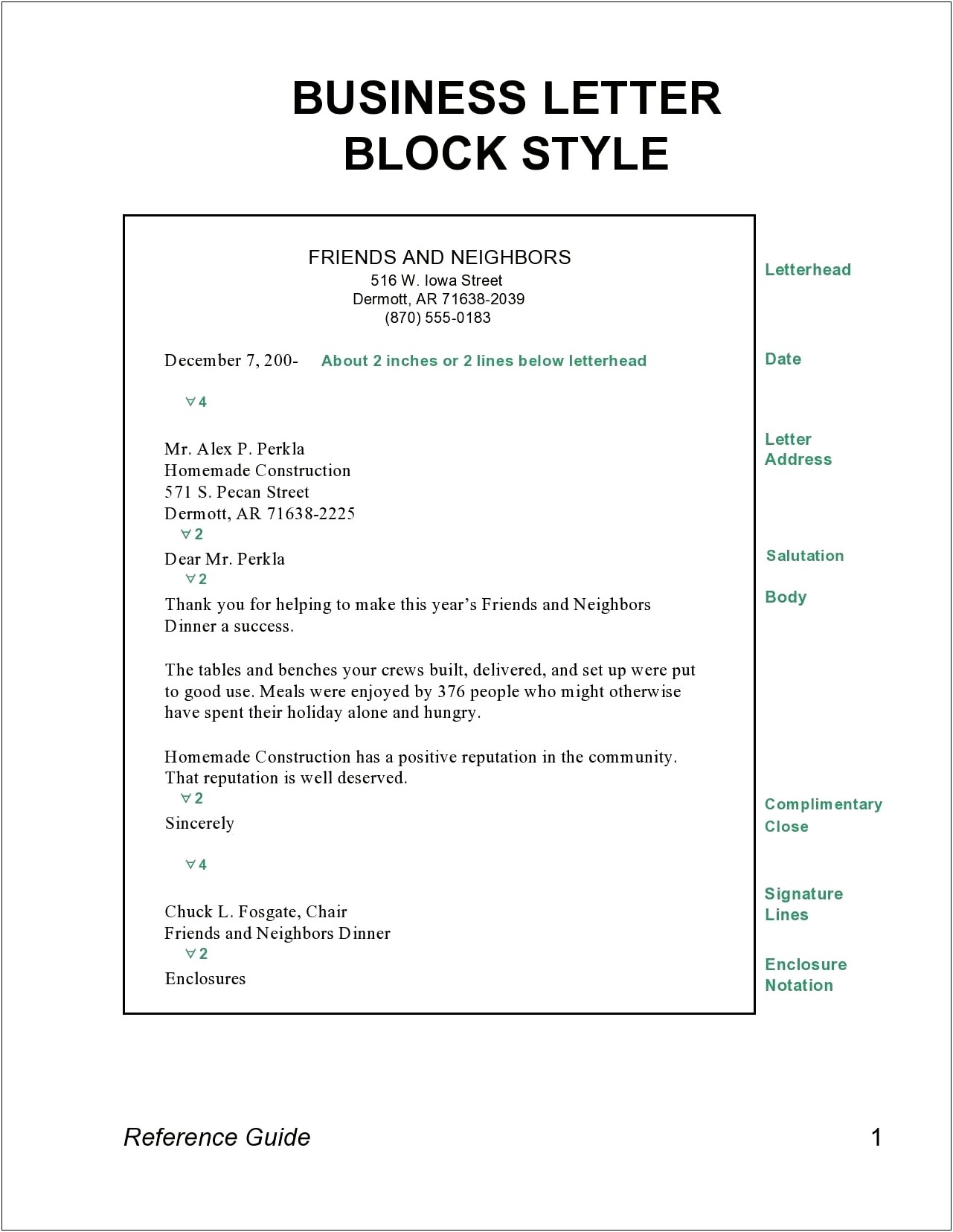 Google Docs Templates Block Letter Format