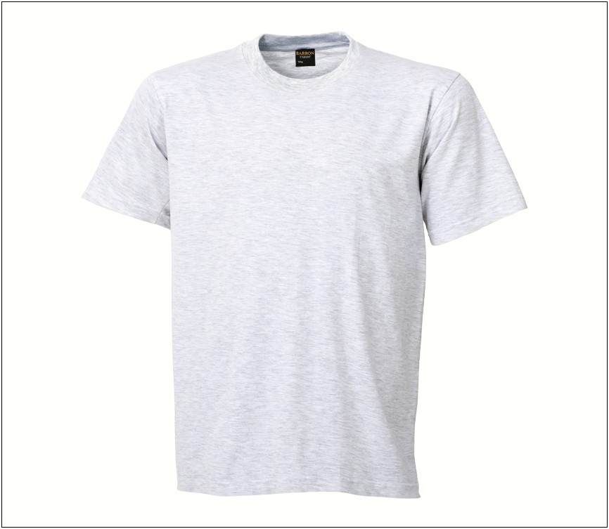 Grey T Shirt Template Free Download