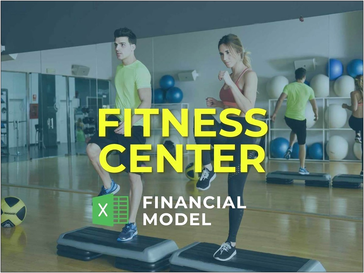 Gym Financial Plan Template For Startup Business