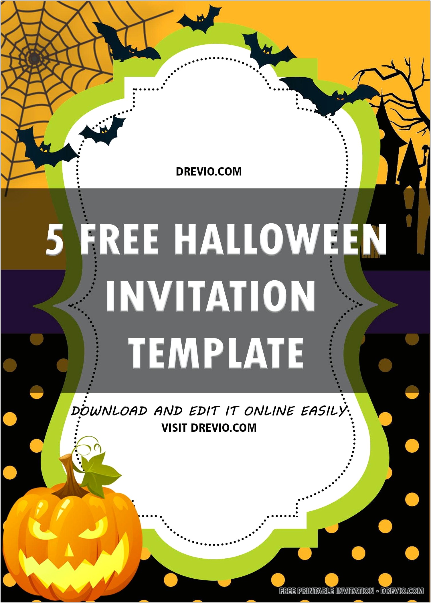 Halloween Party Flyer Template Free Word