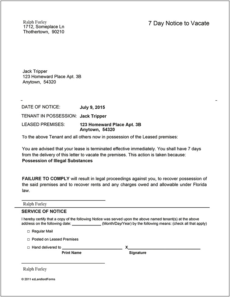 Handing In Notice Letter Template Ireland