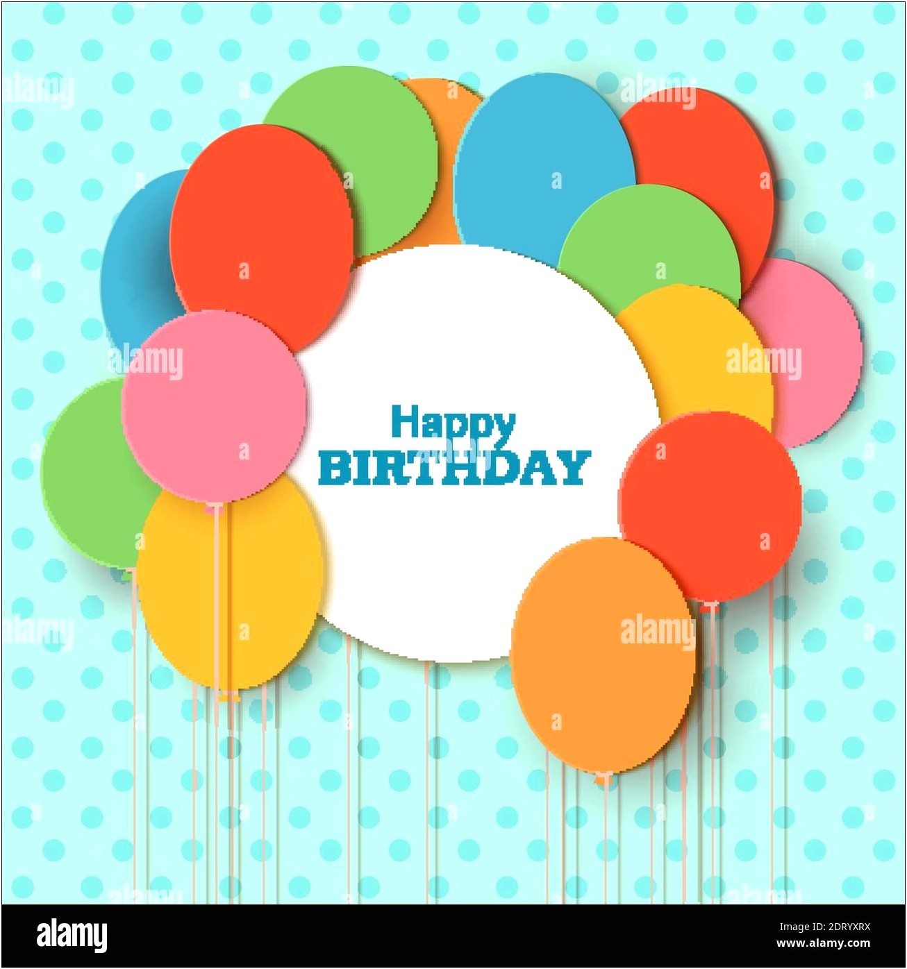 Happy Birthday Card Cut Out Template