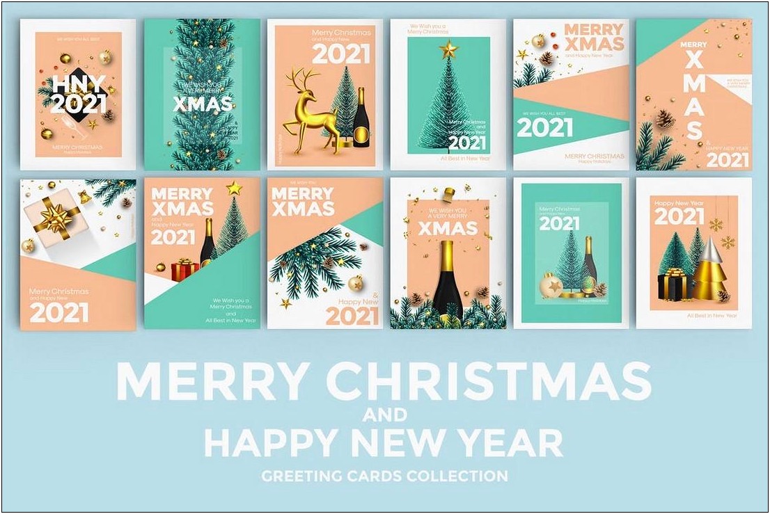 Happy New Year Photo Card Templates