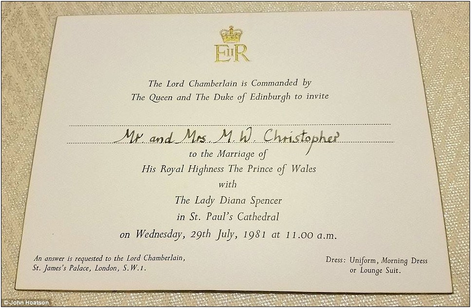 Harry And Meghan Wedding Invitation Font