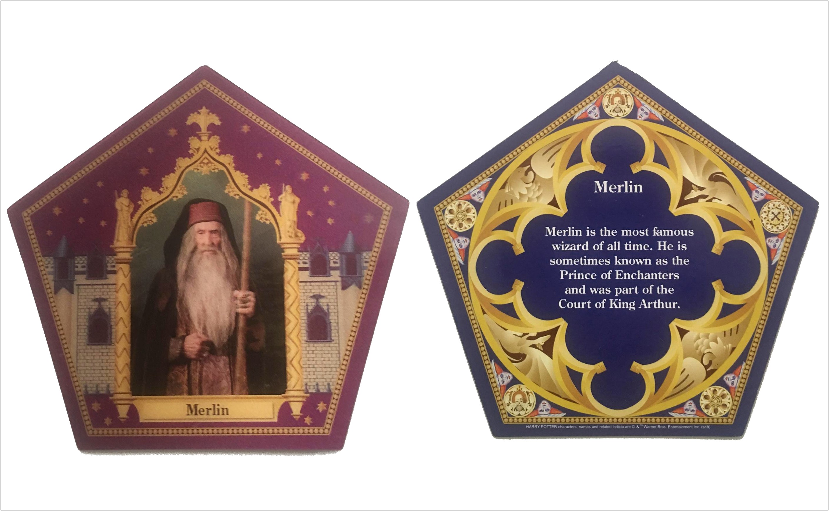 Harry Potter Chocolate Frog Box And Cards Template