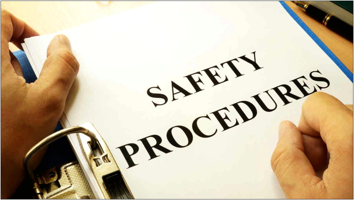 Health And Safety Plan Template Osha