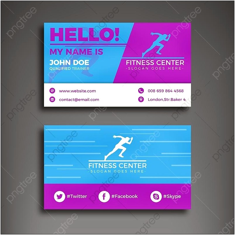 Hello My Name Is Business Card Template