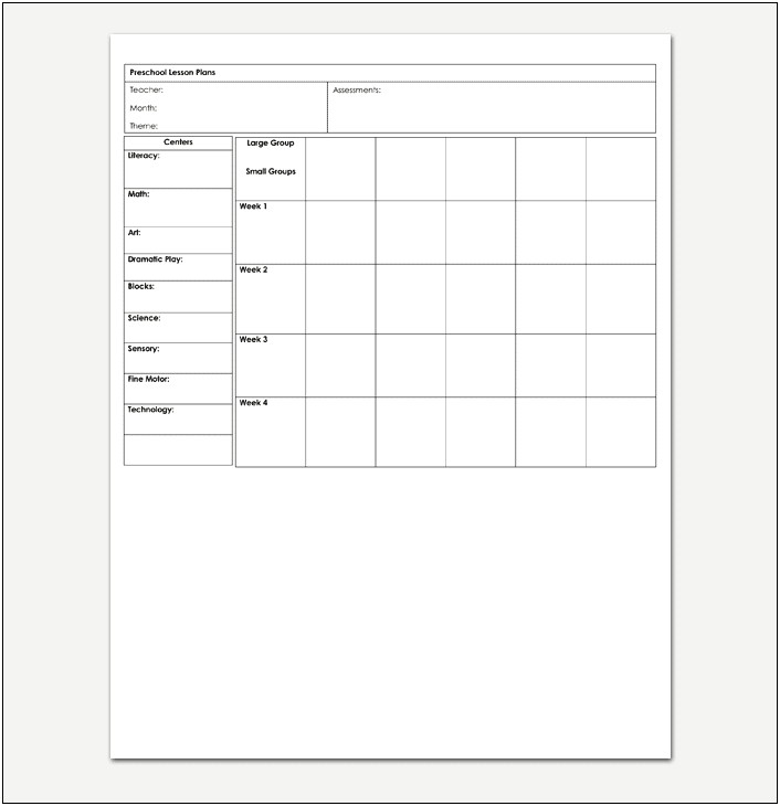 High School Math Lesson Plan Template Pdf