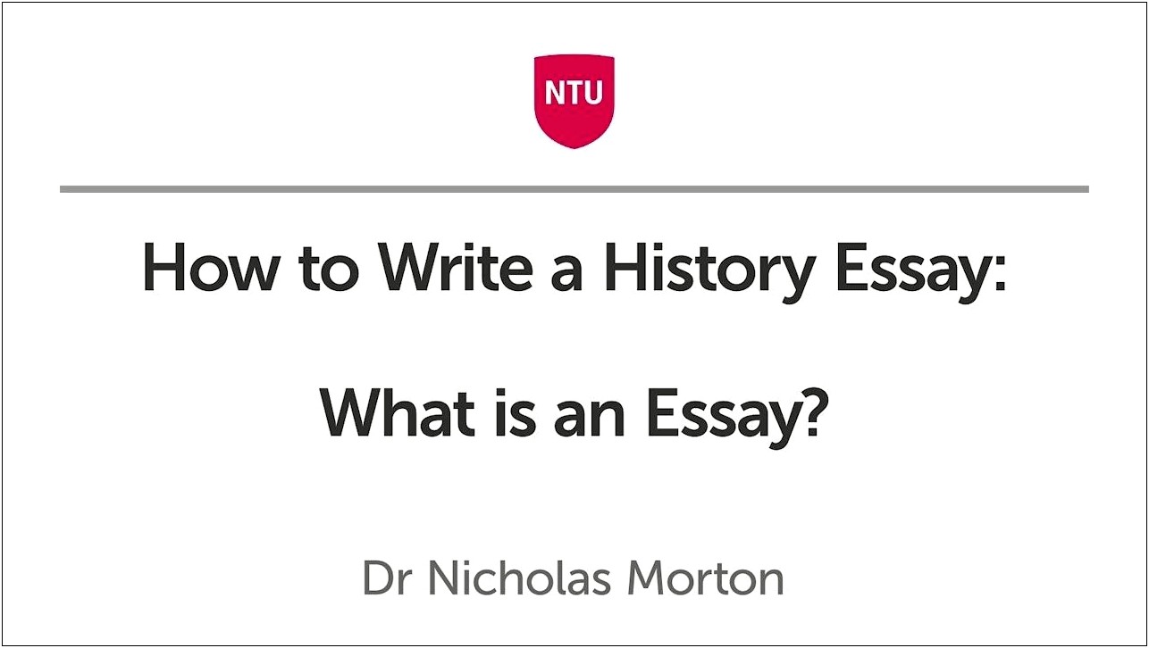 History Essay Plan Template A Level