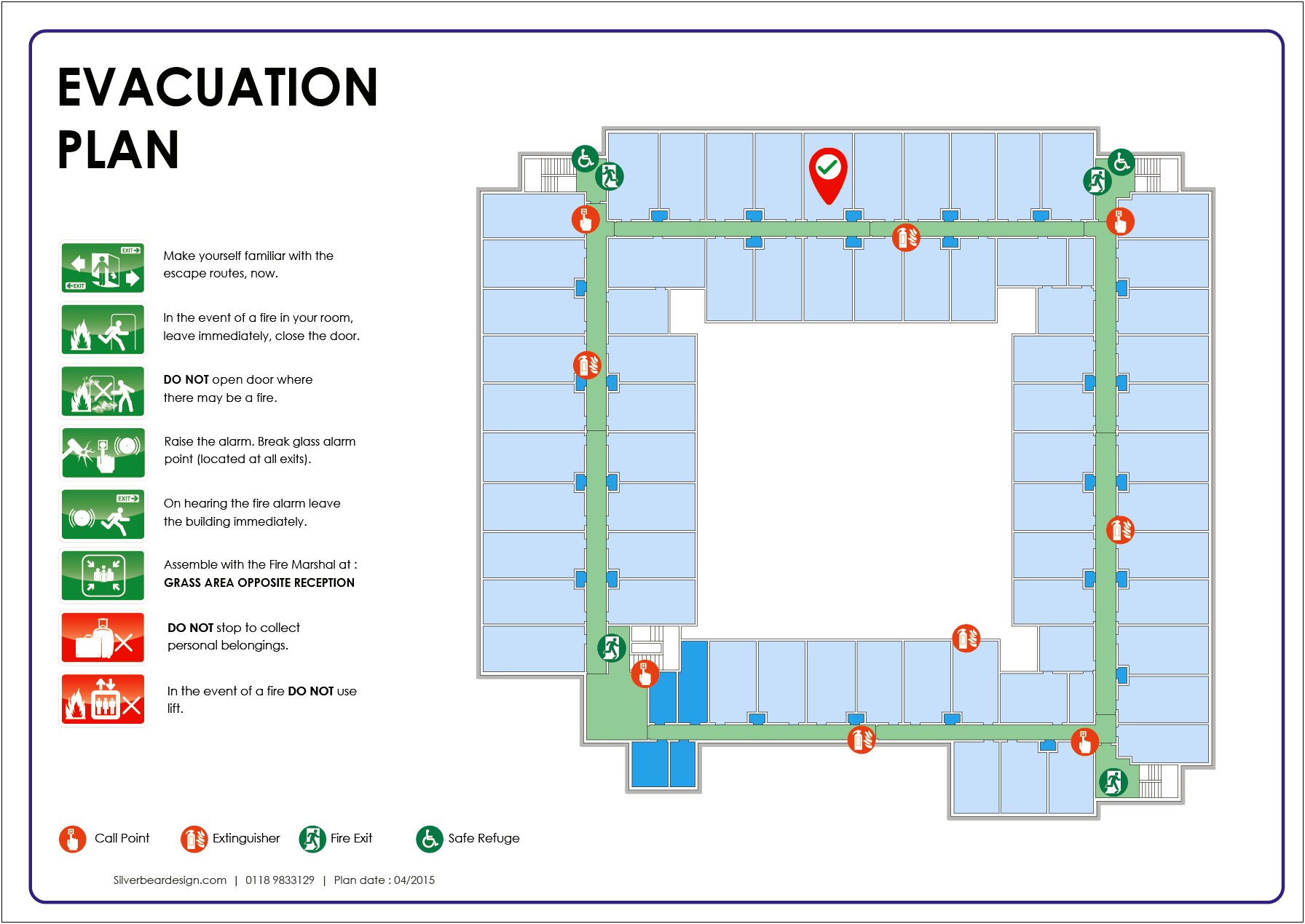 Hotel Fire Evacuation Plan Template Uk