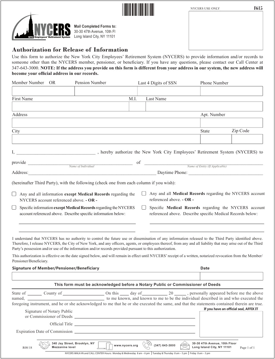 Hpd Notarized Letter Of Authorization Template