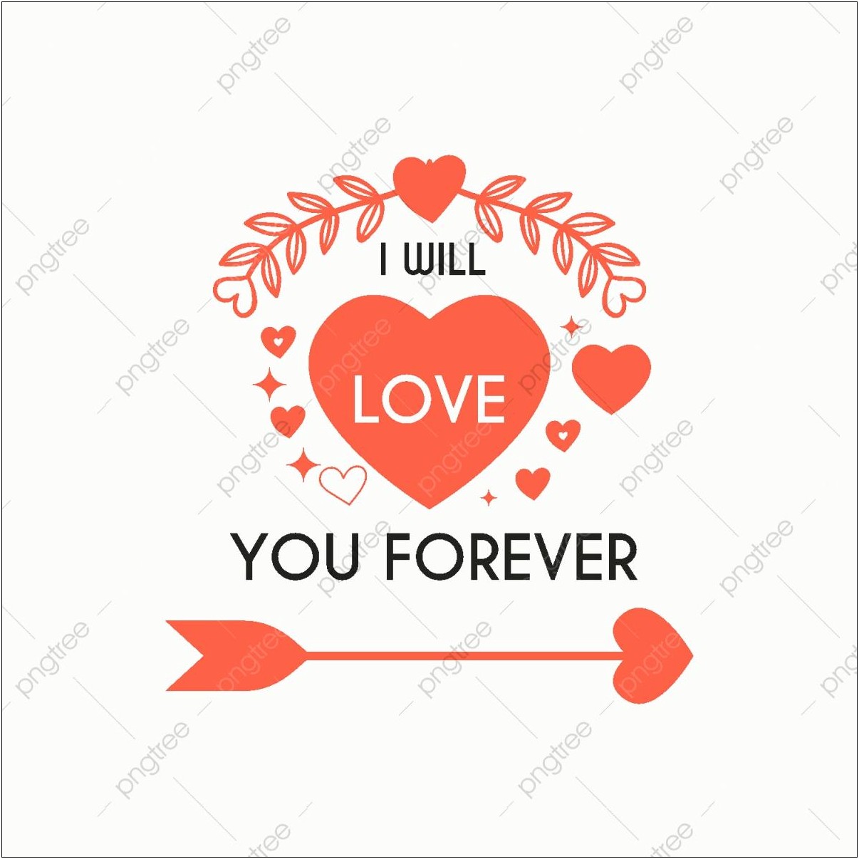 I Love You Template Word Document