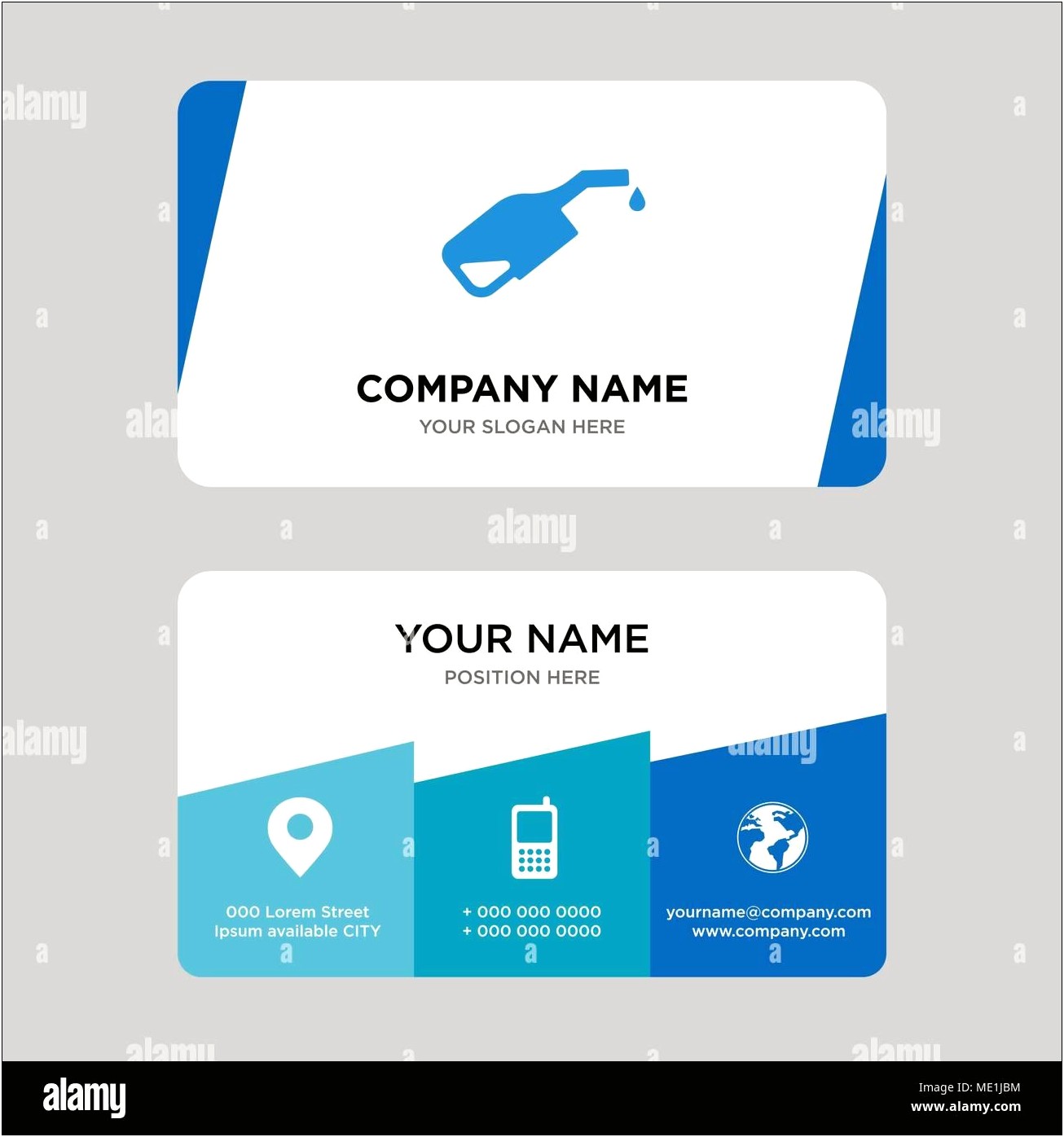 Id Card Front And Back Template