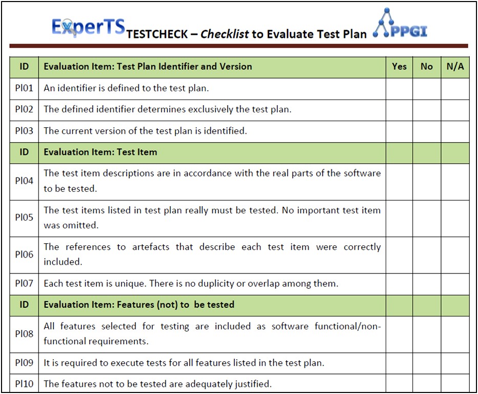 Ieee Testing Plan Template 829 2013