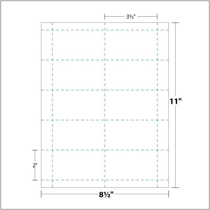 Illustrator Business Card Template 10 Up