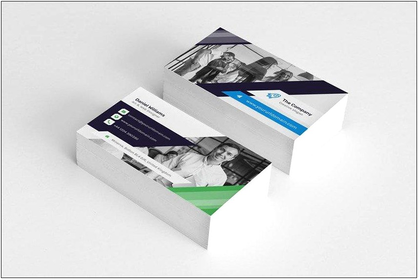 Indesign Business Card Template 10 Up With Bleed