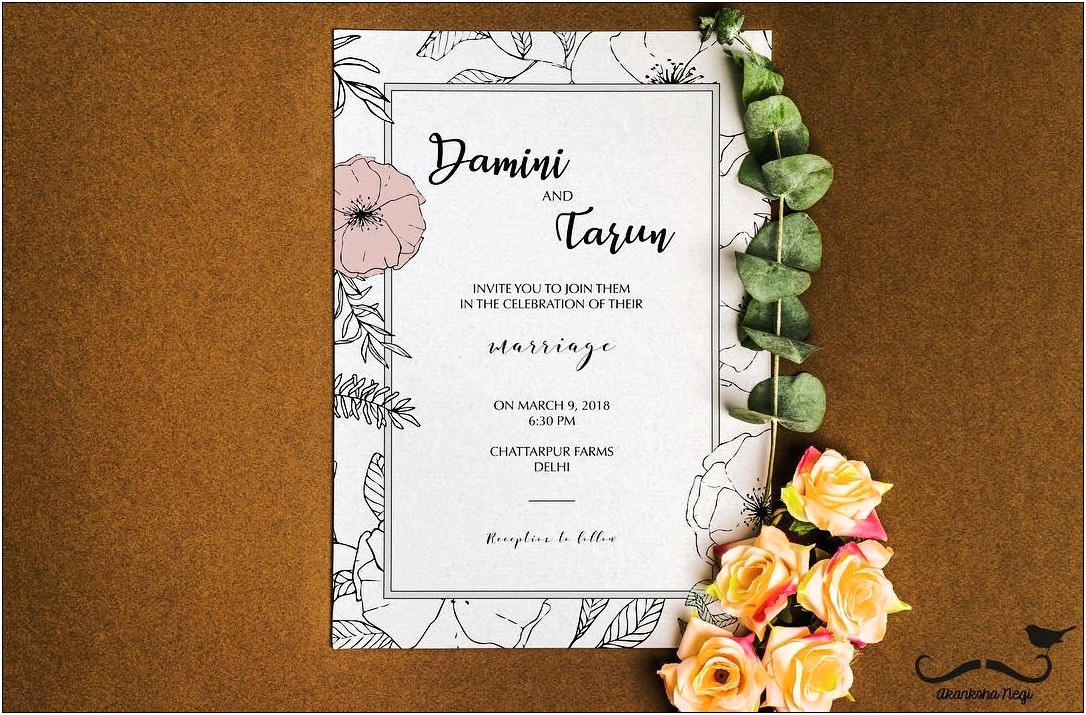 Indian Wedding Invitation Text Messages For Friends