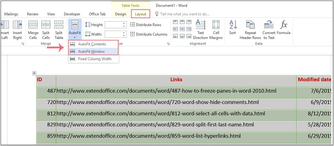 Inject Excel Data Into Word Template