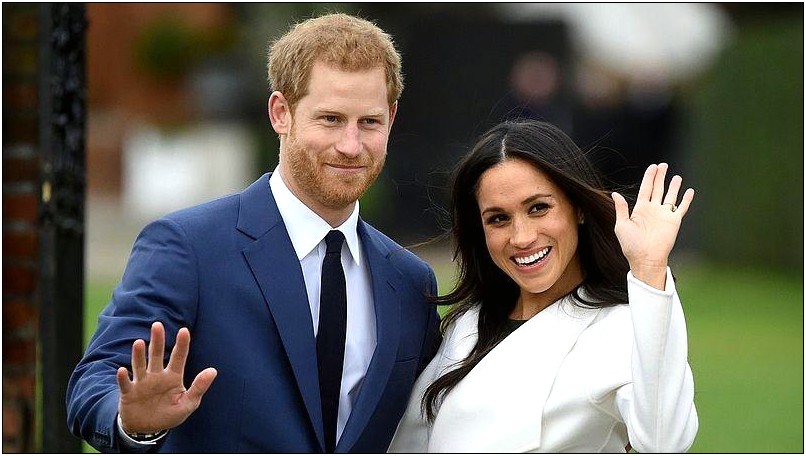 Invitation Card Of Harry And Meghan Wedding Picture