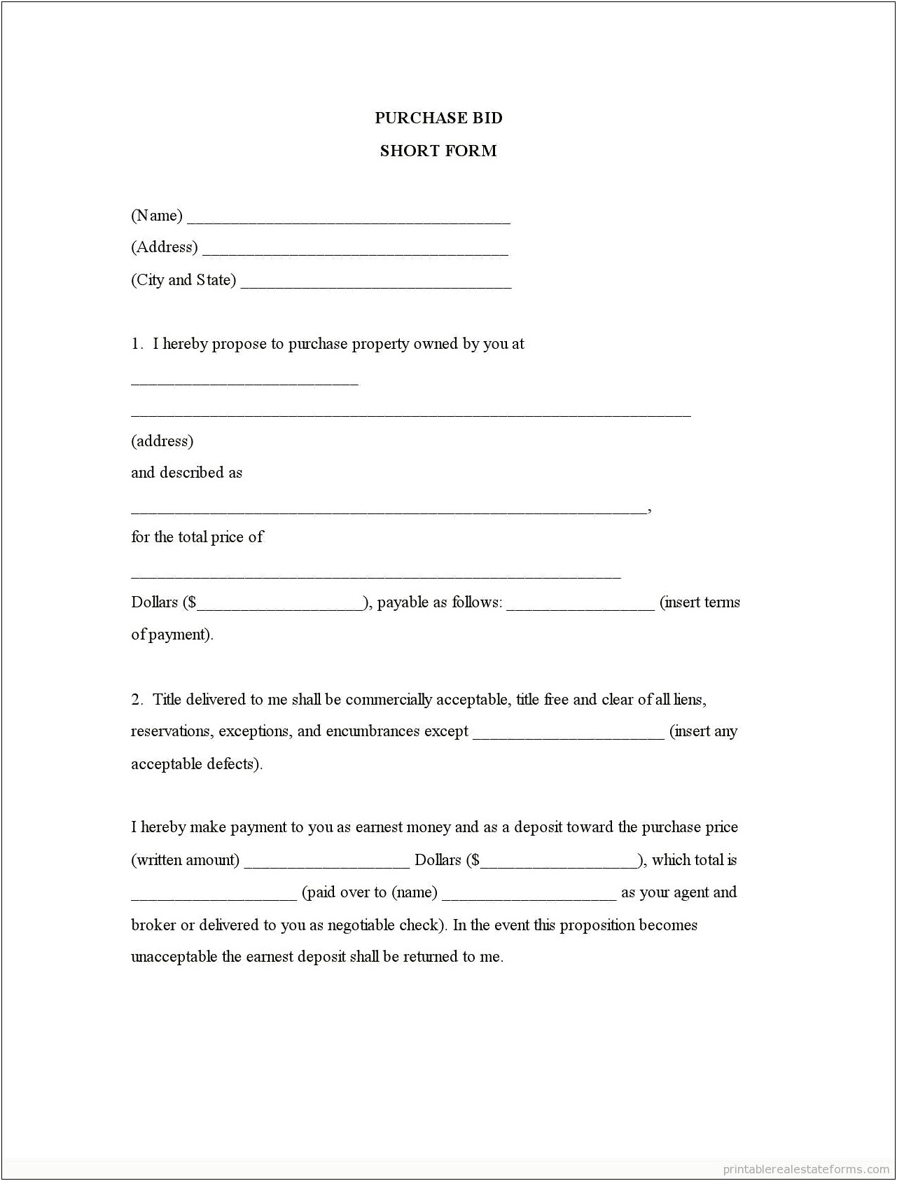 Invitation To Bid Letter Template Doc