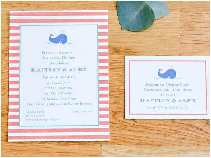 Invites For Wedding Rehearsal Lunch Farm Design