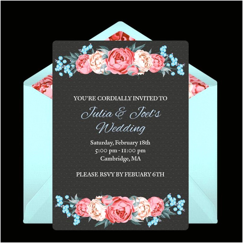 Is It Appropriate To Email Wedding Invitations